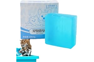 Dog Shampoo Bar | 105g Natural Sea Scent | Skin Cleanser Soap Bar for Cat,for Small Medium Large Breeds Kitten Puppy Shelter 