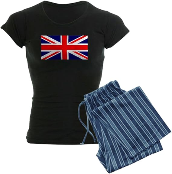 CafePress British Union Jack Flag Women's PJs Clothing