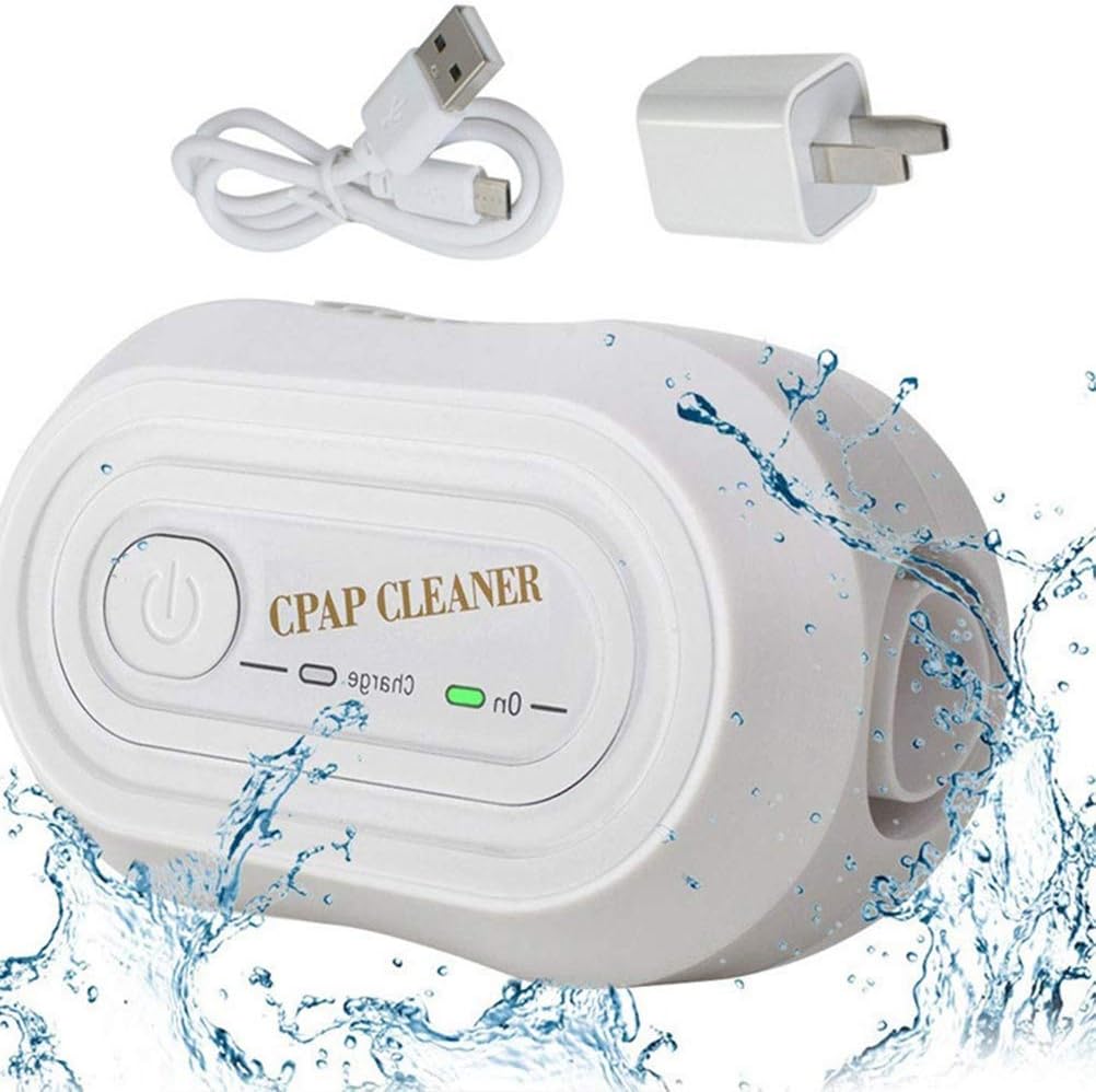 BLESSEDWZY CPAP Cleaner and Sanitizer Bundle with Hose Adapter Sanitizing Bag Portable Mini Cleaner