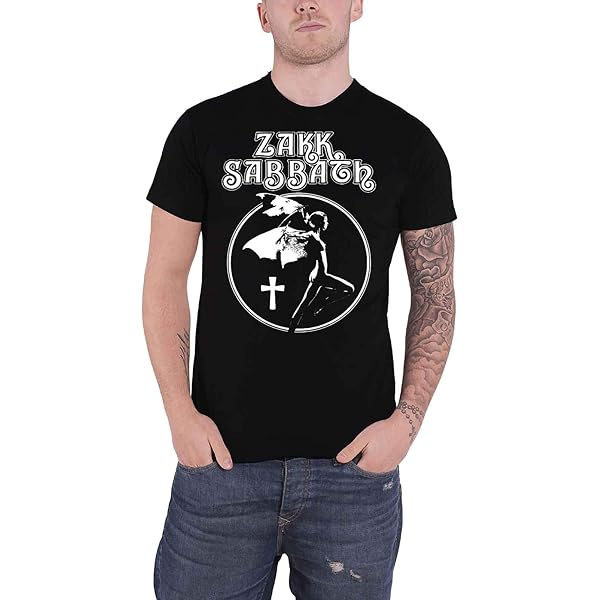 Amazon.com: Zakk Wylde T Shirt Sabbath Z Icon Logo Official