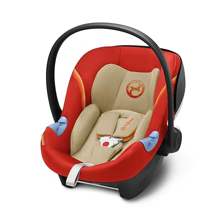 Cybex Gold Aton M i-Size, i-Size Babyschale (45-87 cm, max. 13 kg), Kollektion 2018, Autumn Gold