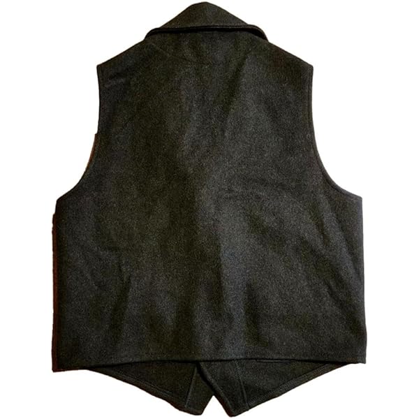 Filson Mackinaw Wool Vest Red/Black SM at Amazon Men's Clothing store