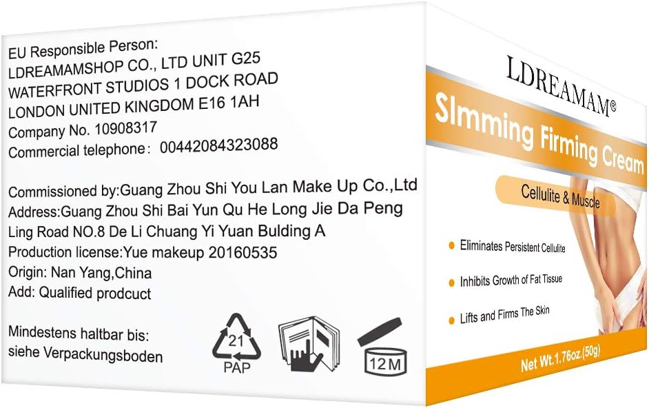 ldreamam slimming firming cream