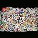 IEBIYO Graffiti Stickers, Unique Stickers with Sun Protection and Waterproof Functions for Suitcase, Skateboard, Snowboarding, Luggage, Guitar, Car, Vans, Bike, MTB, Laptops(100 Pack)