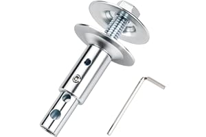 EMILYPRO Shaft Arbor Extension 1/2" and 5/8"/ Motor Arbor Threaded Shaft Adapter for Buffing Grinding Wheels/Fit for Bench Gr