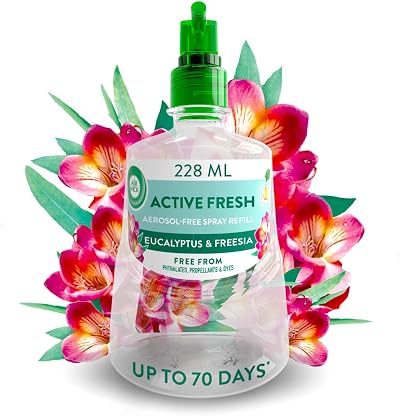Air Wick 24/7 Active Fresh Eucalyptus & Freesia Aerosol-Free Ref 228ml