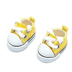 Mini Doll Shoes, 1 Pair Cute Lace Up Canvas