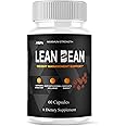 Lean Bean Advanced Supplement LeanBean Pills, LeanBean Maximum Strength Overall Health & Wellness Support Supplement, Leen Bean Premium Overall Health Management Support Capsules (60 Capsules)