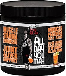 Rich Piana 5% Nutrition All Day You May BCAA & Joint Recovery Drink (Souther