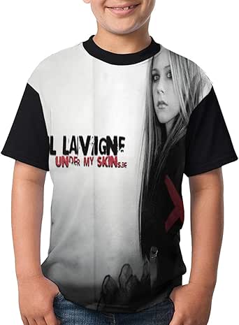 Amazon.com: Avril Lavigne Under My Skin T Shirt Kids Short ...