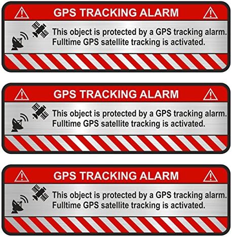 Finest Folia 9 X Gps Klistermarken Cykel Motorcykel Bilalarmvarning Sparning Med Stoldskydd Saker Amazon Se Automotive