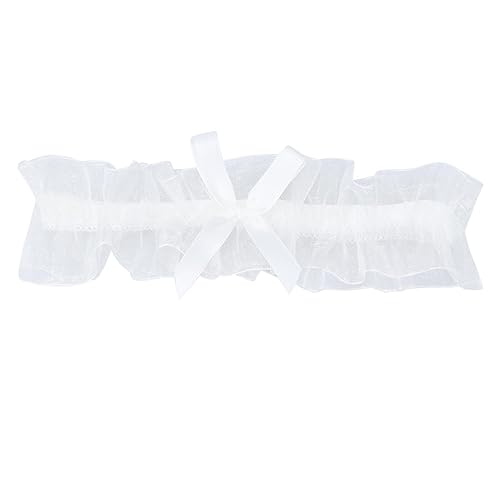 Bestjybt Lace Wedding Garters with Bow Stretchy Bridal Garter for Bride  Party Prom Leg Garter Belt in Kenya