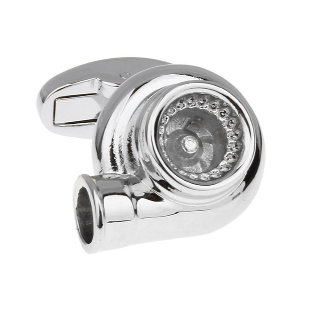 Turbocharger Autofan Tuning Car Motor Turbo Turbine Engine Cufflinks