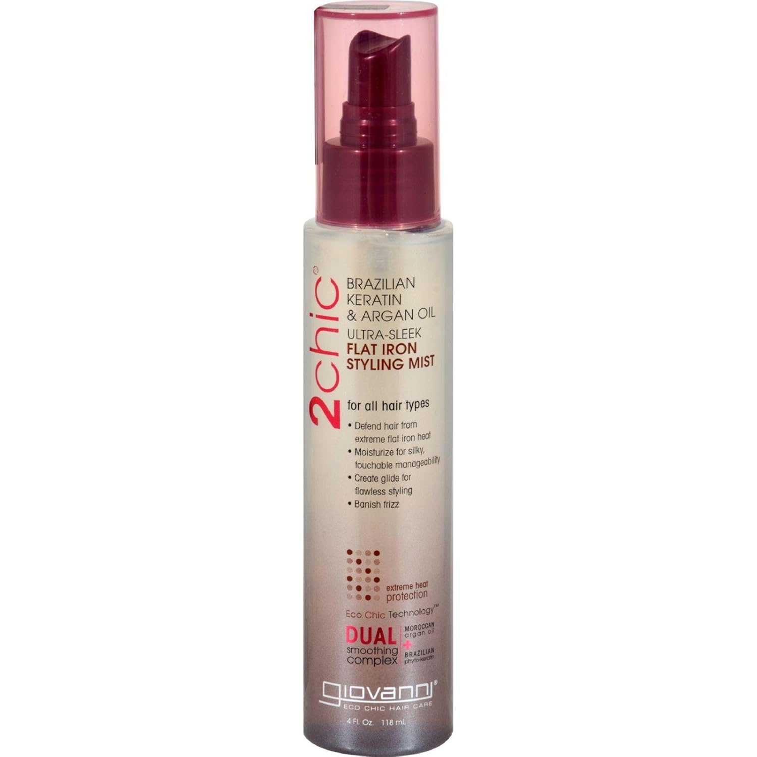 Amazon Com Giovanni Hair Care Products Stylg Mist 2chic Flt Iron