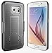 Encased Belt Case for Samsung Galaxy S6 Thin Belt Clip Holster w/Kickstand (Black) (Ultra Slim GRIPshell - Samsung Galaxy S6) New 2015 Release