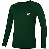 Roadbox Boys Youth Compression Shirts - Long Sleeve Athletic Undershirt Kids Quick Dry Base Layers for Baseball Soccer
