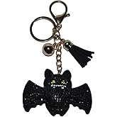 Popfizzy Rhinestone Keychain Accessories for Women, Car Keys Charms, Bling Keychain, Cute Purse Charms for Handbags