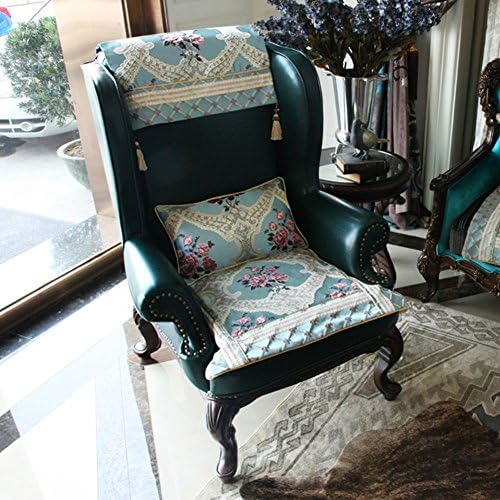 Sofa cushions,fabric seat cushion ,blue combination sofa arm towel-A 70x120cm(28x47inch)