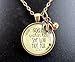 God is Within Her Necklace Faith Psalm Trendy Jewelry Flip Flop Charm 24