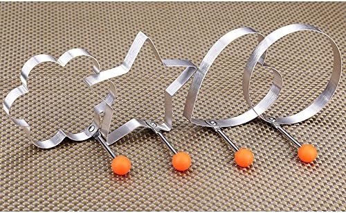 304 Stainless Steel Fried Egg Mould Heart-Shaped Mould Non-Stick Mould