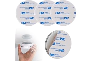 Magnetic Smoke Detector Sticky Pads Magnetic Adhesive Pads 3PCS Magnetic Smoke Alarm Fixing Mount No Drilling Magnet Holder I