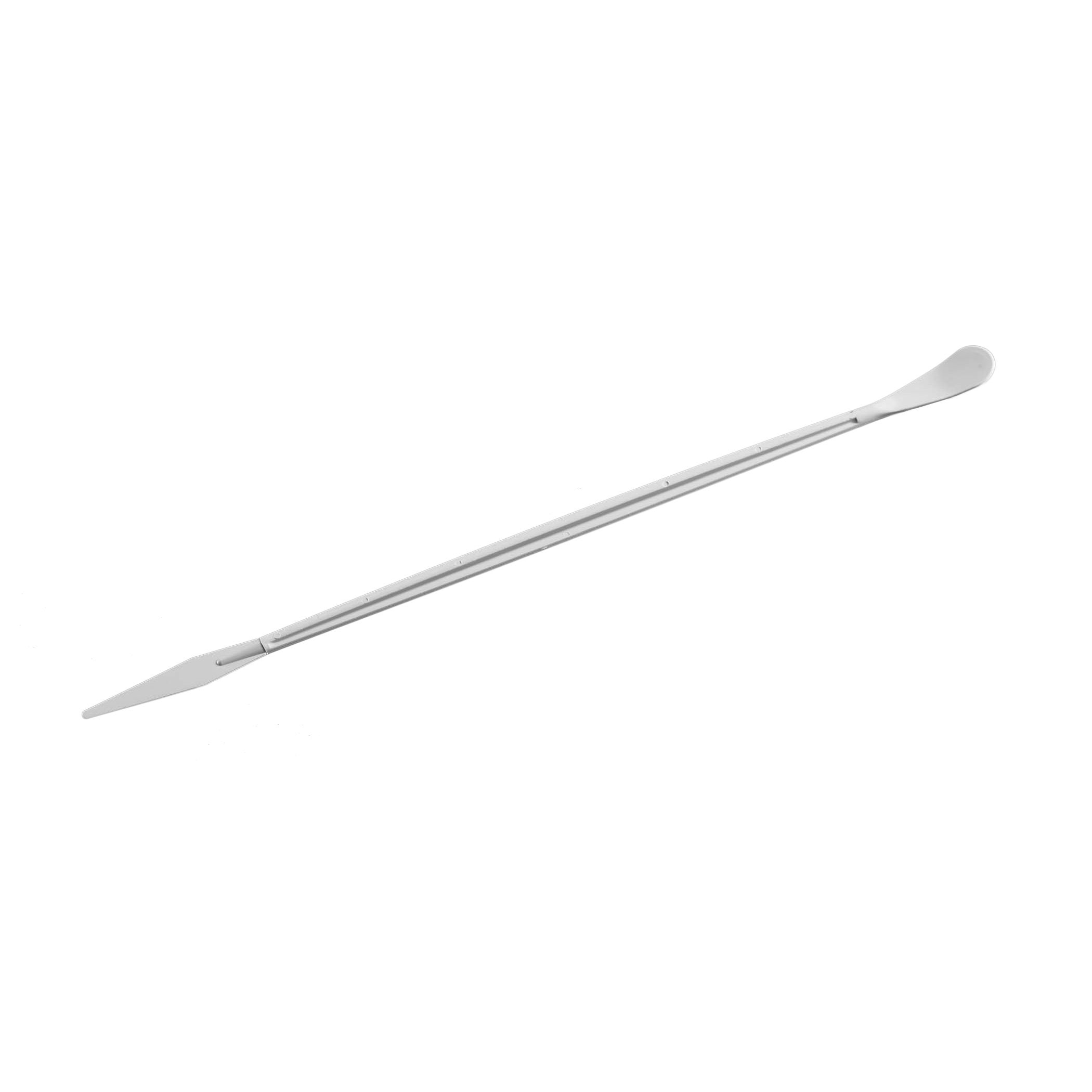 Corning 3003 Polystyrene Sterile Spatula with Tapered Blade/Spoon, 249mm Length, Individually Wrapped (Case of 100)