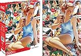 Aquarius Coca Cola Girl Jigsaw Puzzle (1500-Piece)
