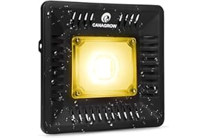 CANAGROW Waterproof Plant Light, Outdoor Grow Light, Sunlike Full Spectrum LED Grow Lamp, Refugium Light for Saltwater Aquari