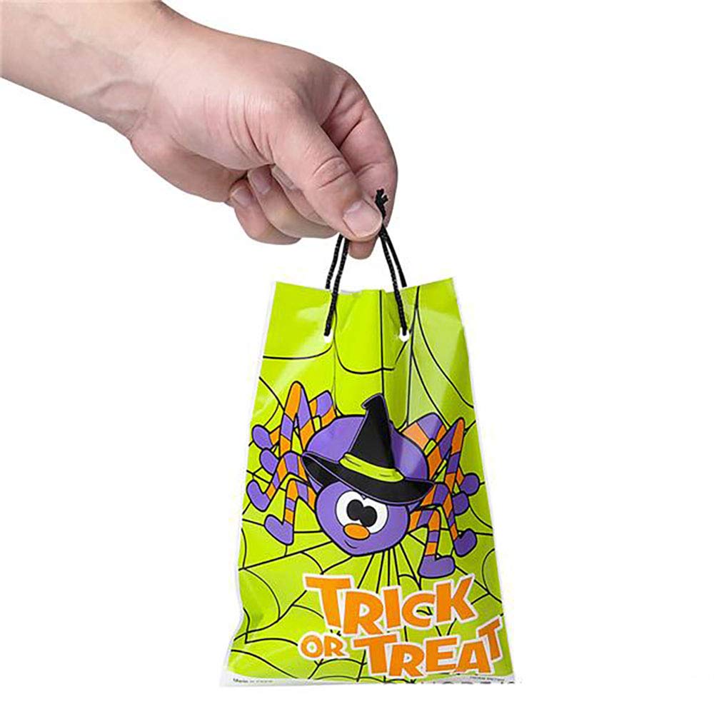 Kicko Halloween Drawstring Goody Bag Pack of 36 Assorted Spooky