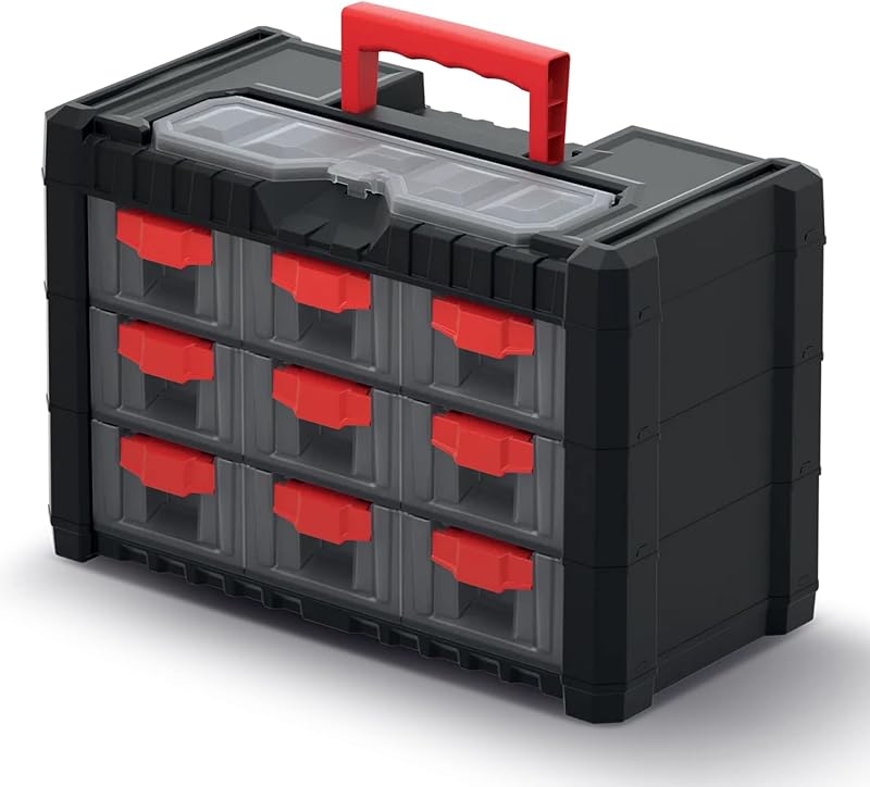 Kistenberg Closed Tool Organizer Storage Box Portable Durable Container