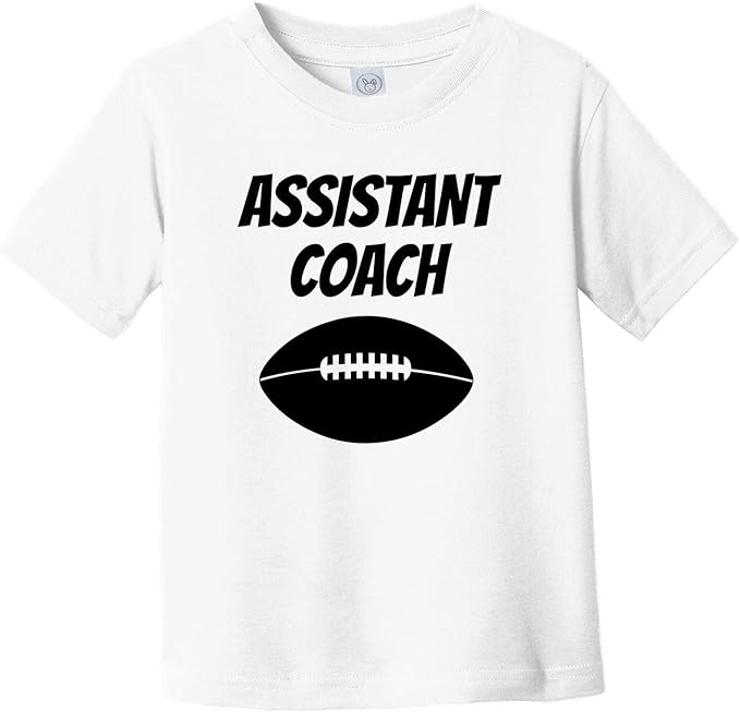 Assistant Coach Funny Infant Toddler TShirt for Football