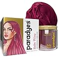 Paradyes Ruby Wine Semi Permanent Conditioner Based Hair Color Enriched with Vegan, Natural and Herbal Hair dyes - lasts up to 8-10 washes (4.2 oz)