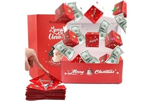 Surprise Gift Box Explosion, Merry Christmas Folding Bouncing Envelope, Newly Folding Pop-Up Explosion Box, Christmas & Birth