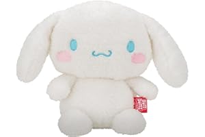 BumBumz 7.5-inch Hello Kitty and Friends Bumz - Classic Cinnamoroll Plush - Collectible Sanrio Toy - from The Makers of Original Squishmallows - Ages 3+