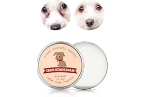 GJYC PET Pet Tear Stain Remover Balm - 1 oz (30g) Natural, Plant-Based Eye Care for Dogs and Cats - Gently Cleanses and Restores Sparkling Eyes