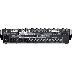 Behringer Xenyx X1832USB Mixer with USB and Effects