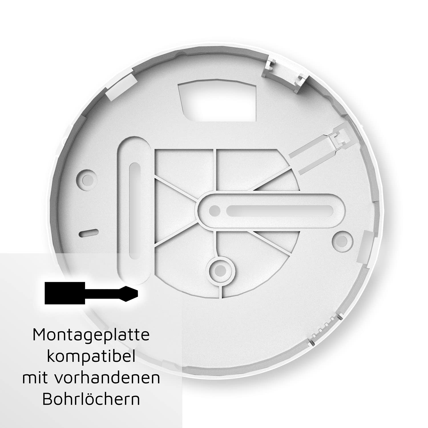 Ei Electronics Ei650 Smoke Alarm, Set of 6, Stand-Alone Device with Battery for 10 Years, Test Winner Stiftung Warentest, White