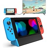 SIWIQU TV Dock Station for Nintendo Switch/Switch OLED, Portable TV Docking Station Replacement with 4K HDMI Adapter/Type C P