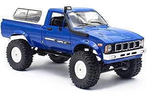 Mostop RC Truck Crawler C24 RTR 1/16 Scale Pickup Truck All Terrain Car Toy Gift for Kids, 4x4 Off-Road RC Rock Crawler Remot