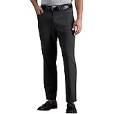 Haggar Mens Haggar Men's Sport Travel Performance Straight Fit 5-Pocket Stretch Casual Tech Pant