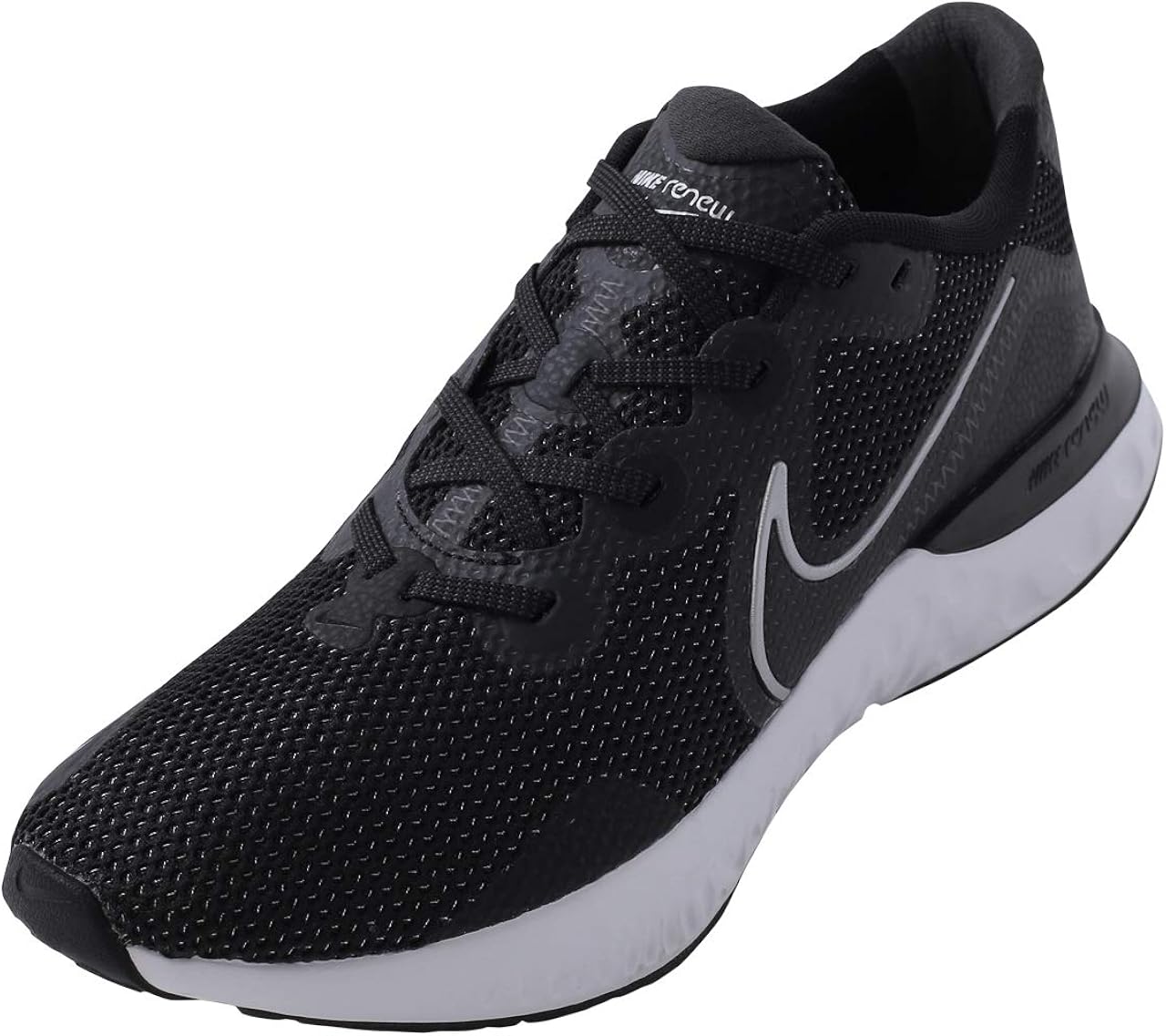 Amazon ナイキ リニュー ラン レースアップ ランニング シューズ メンズ 25 5cm 28 5cm Ck6357 27 0cm Black Metallic Silver Col 002 Nike ナイキ スニーカー