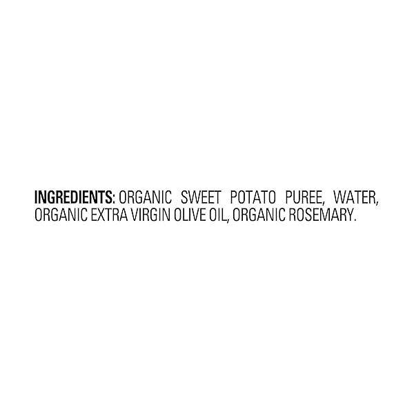 HAPPY BABY ORGANIC SWEET POTATOES WITH OLIVE OIL & ROSEMARY BABY FOOD, 4 OZ