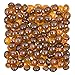 Artisan Supply Amber Glass Gems 1 Lbs. — Fills 1 1/4 Cups Vol. —Non-Toxic Lead Free Vase Filler, Table Scatter, Aquarium Fillers — Beautiful, Smooth, Fun, Vibrant Colors Crafted in The USA