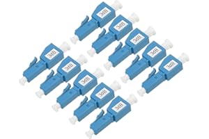 MECCANIXITY 3dB LC Fiber Attenuator, LC/UPC SM Single Mode Fixed Fiber Optic Attenuator Male to Female for Fiber Optic Transm