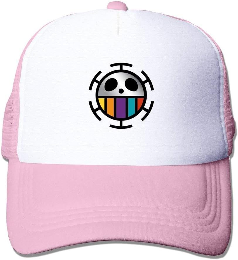 MINUCM Monkey D. Luffy Sanji One Piece Law Flag Trucker Hats