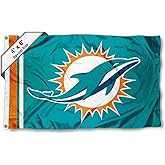 Miami Dolphins 4 ft x 6 ft Foot Flag