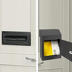 Through The Door Mail Drop Box - 1.2mm Steel