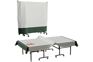 YRDKB Ping Pong Table Cover - Waterproof Table Tennis Cover Heavy Duty Indoor and Outdoor Tables Cover for Weather Protection