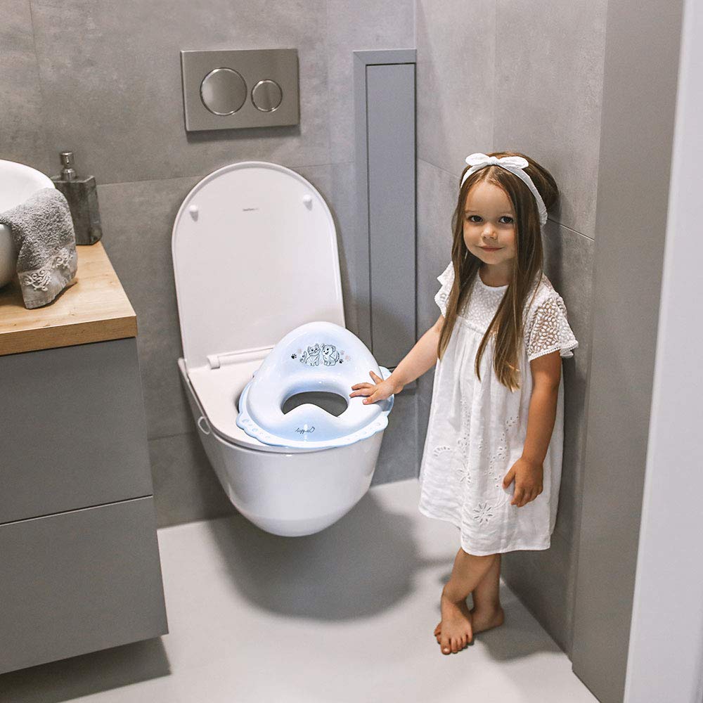 Luppee Reducteur Toilette Avec Zones Antiderapantes Adaptateur Wc Enfant Rehausseur Wc Enfants Toilette Bebe Chien Et Chat Rose Reducteurs De Toilettes Bebe Puericulture Zwembaddebeemd Nl