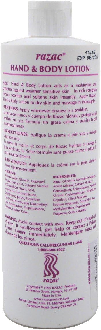 Razac Hand & Body Lotion, 473 ml (Pack of 3) - Image 3
